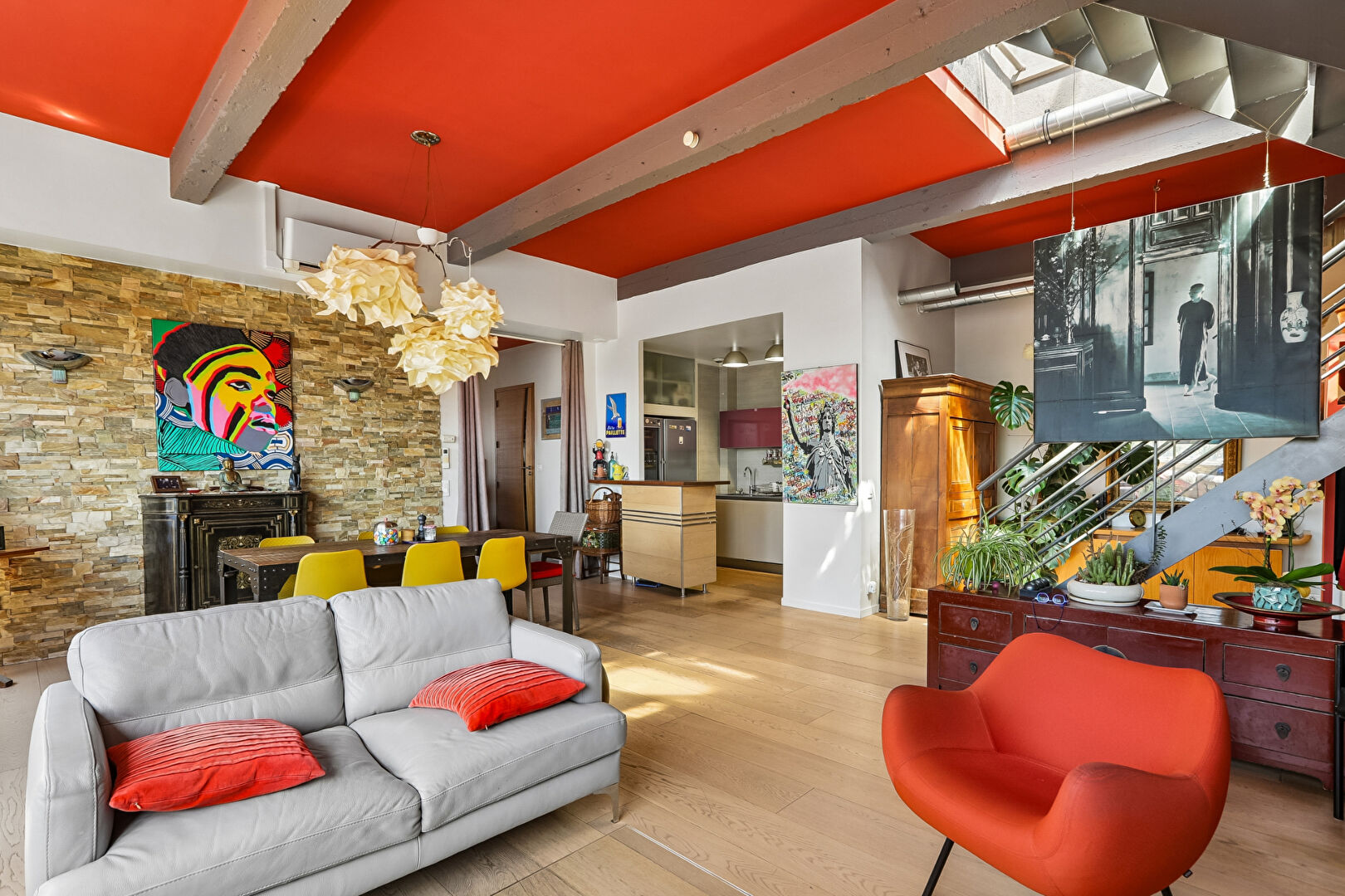 Loft d'exception avec rooftop panoramique Les Lilas 5 pièces 132 m2