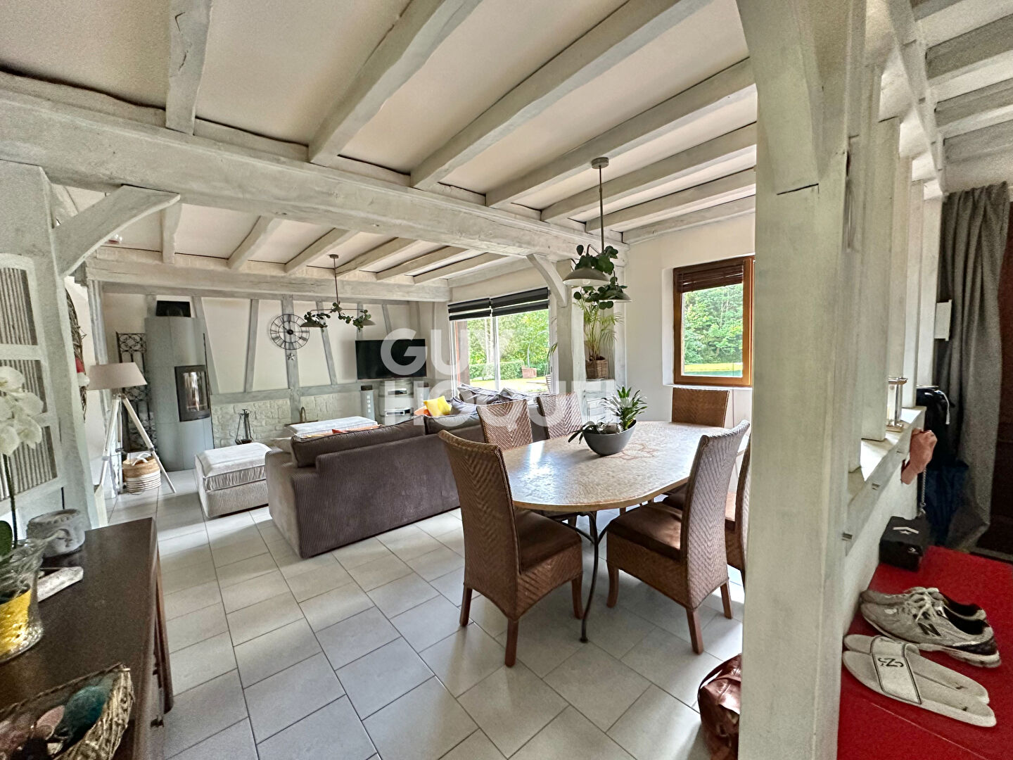 Proche Pavilly Propriété Bord de rivière