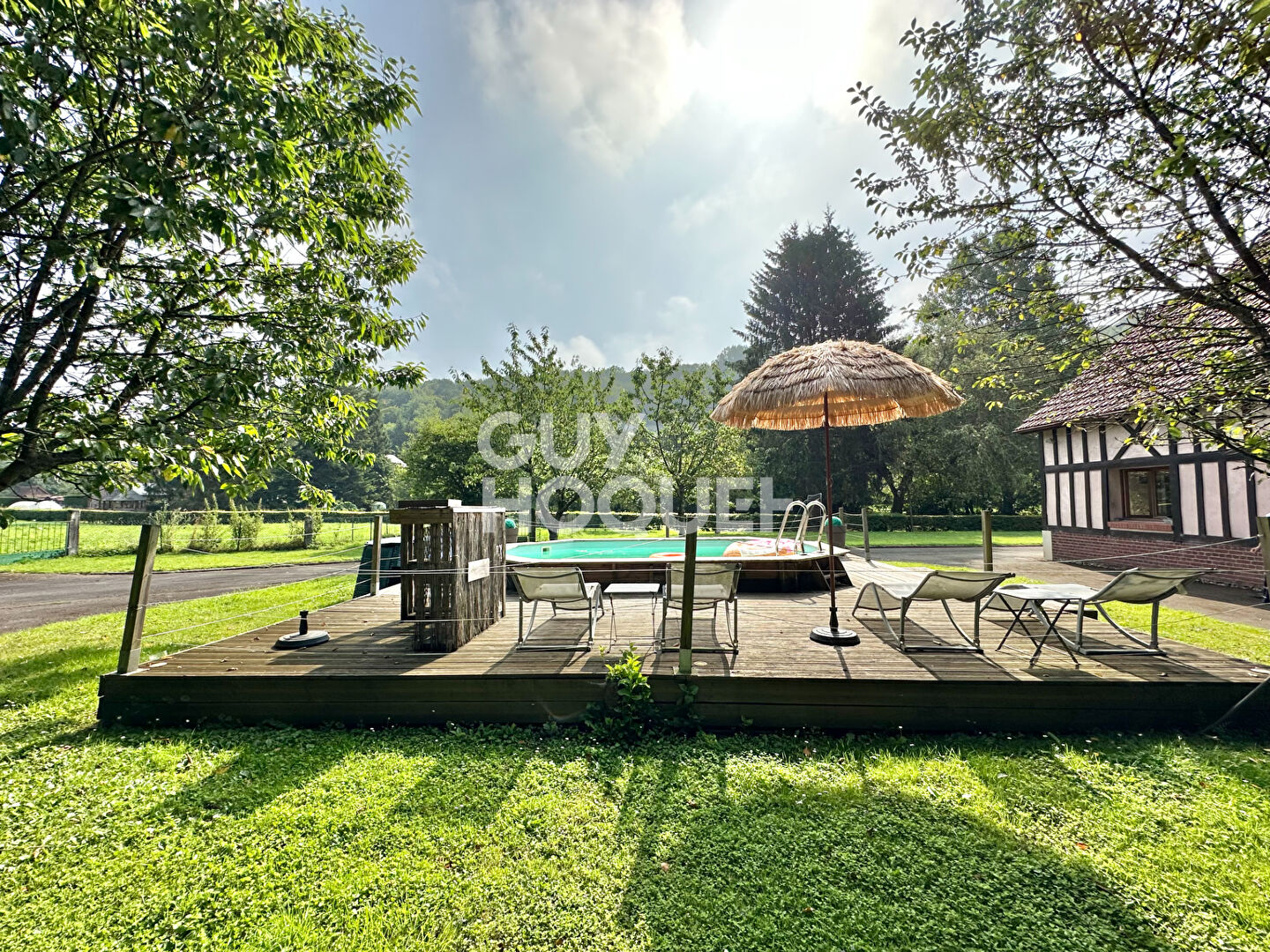 Proche Pavilly Propriété Bord de rivière