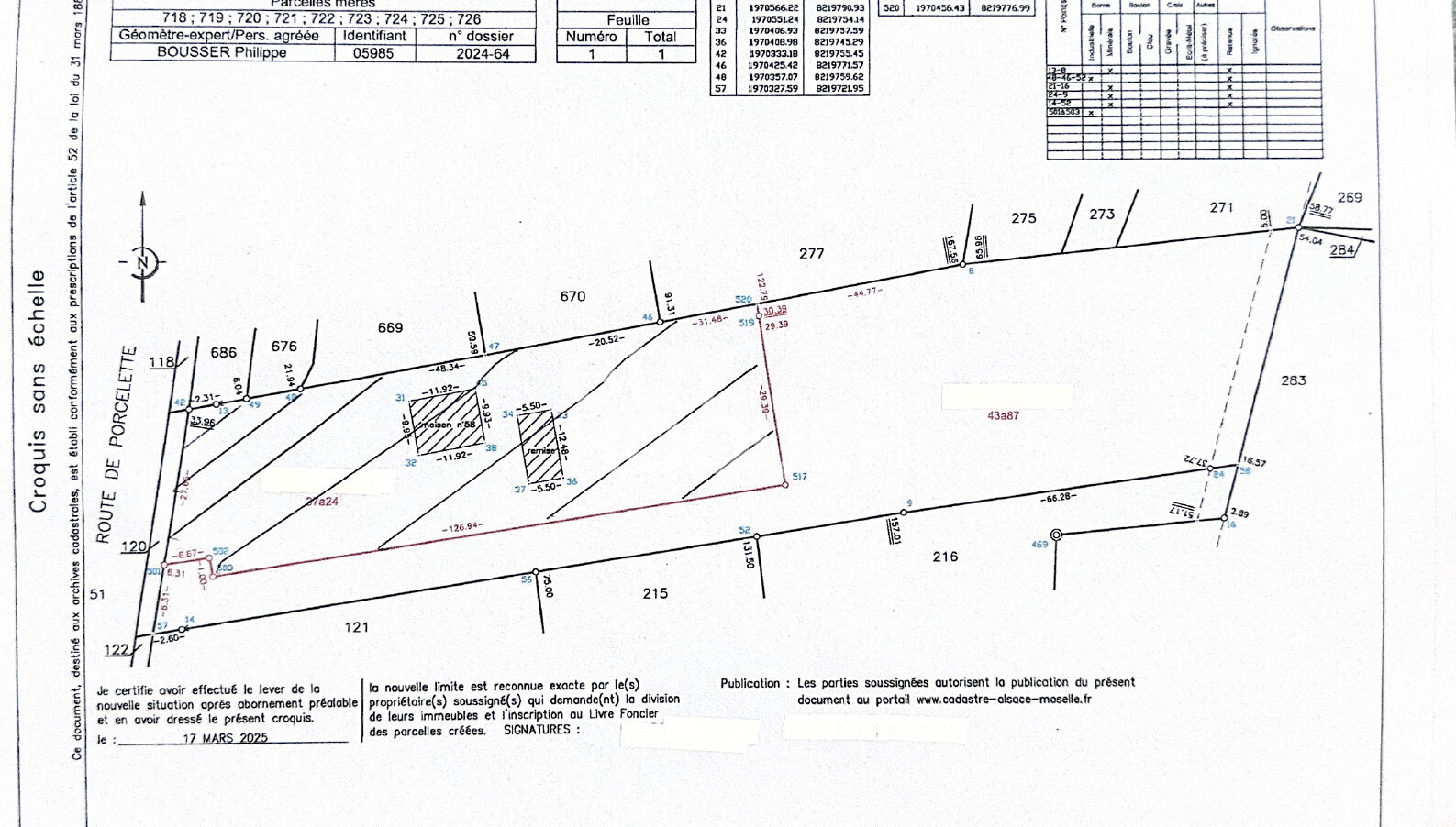 Terrain à construire Saint Avold centre