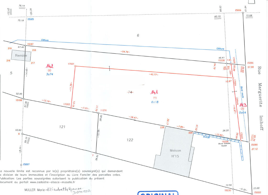 Terrain constructible à Hopital