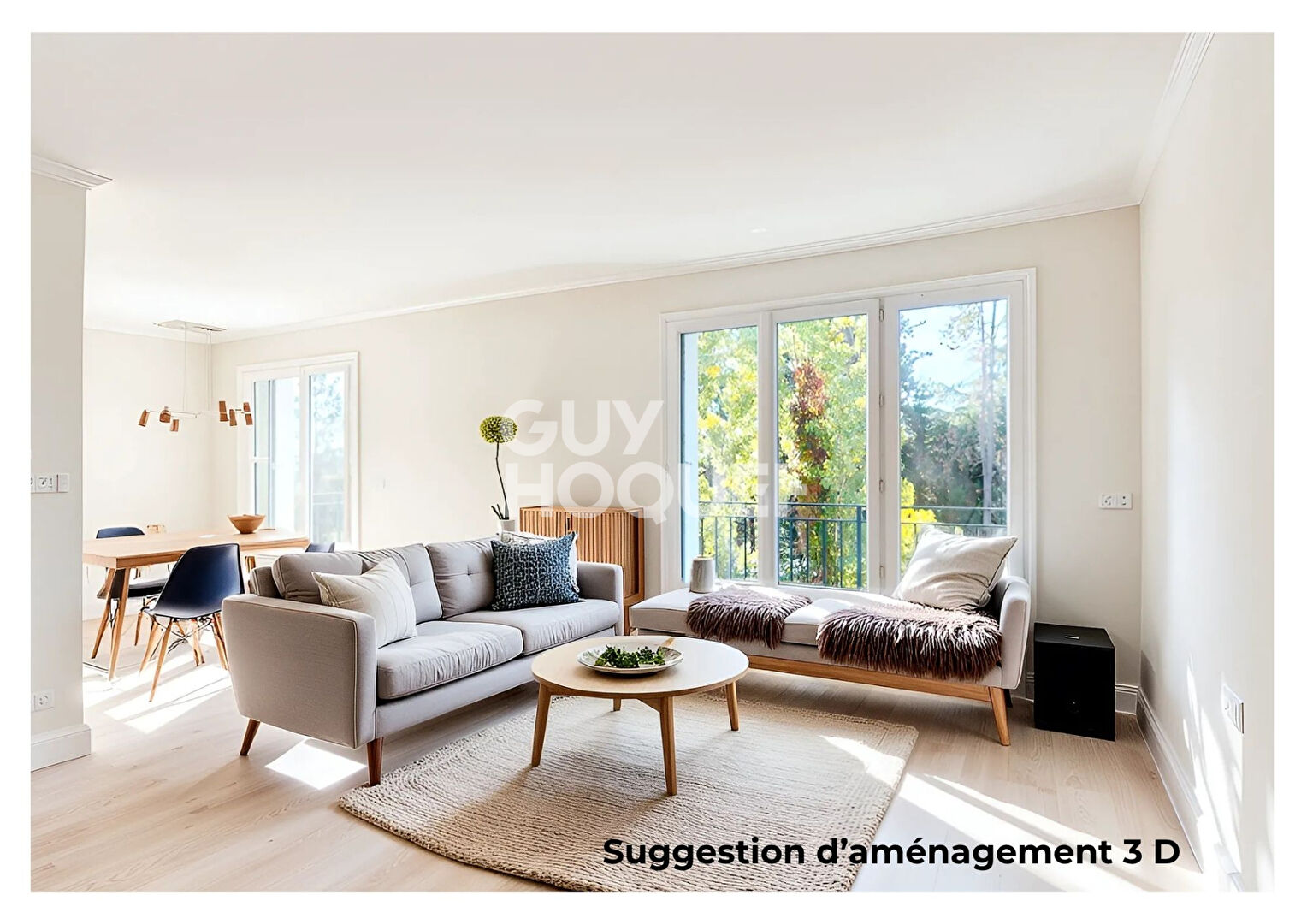 Appartement  T2  avec garage - Saint Cyr sur Loire