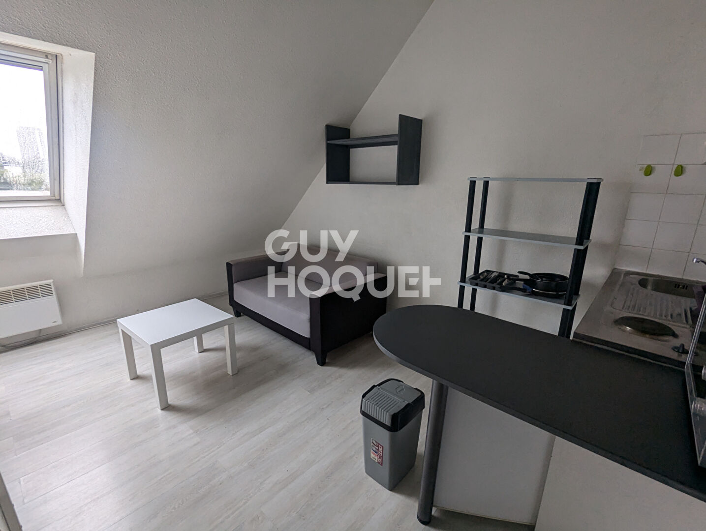 Location d'un appartement F1 meublé avec mezzanine à TOURS GARE