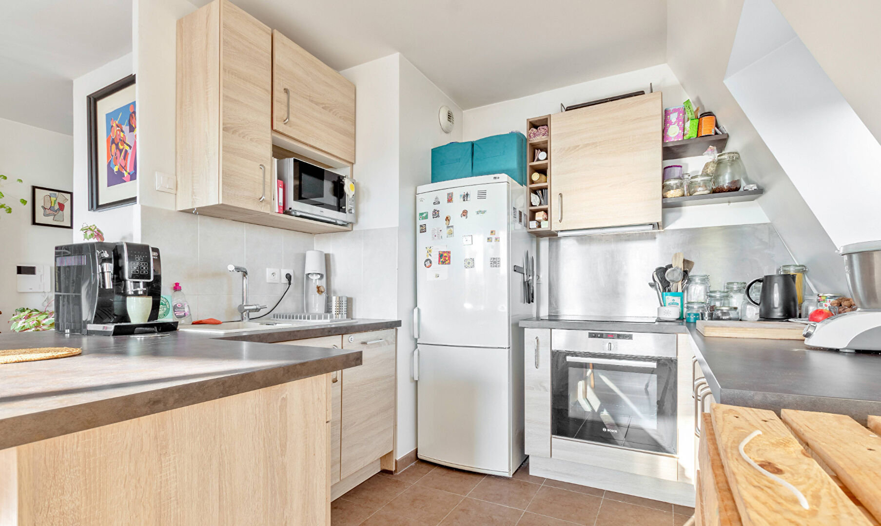 F4 dernier étage sans vis à vis.