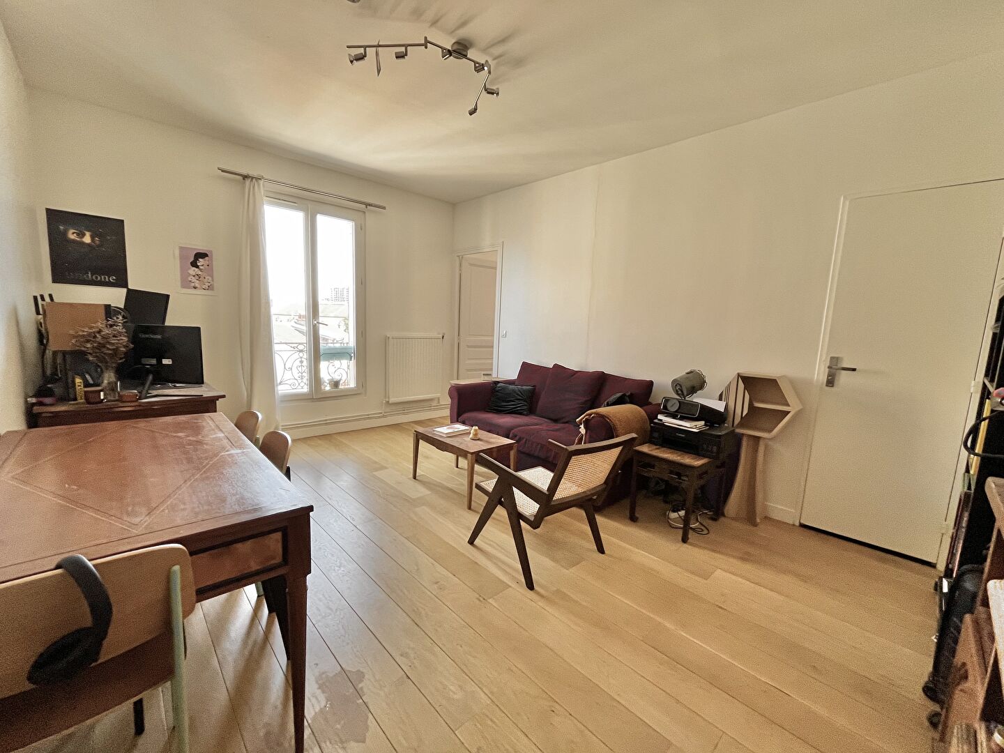 F2 45 m² Dernier étage vue dégagée