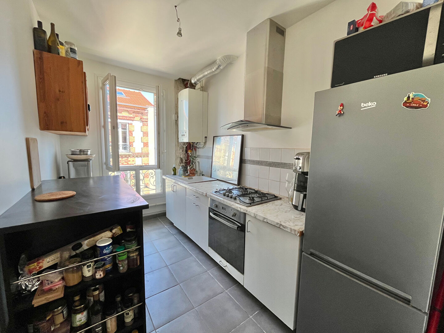 F2 45 m² Dernier étage vue dégagée