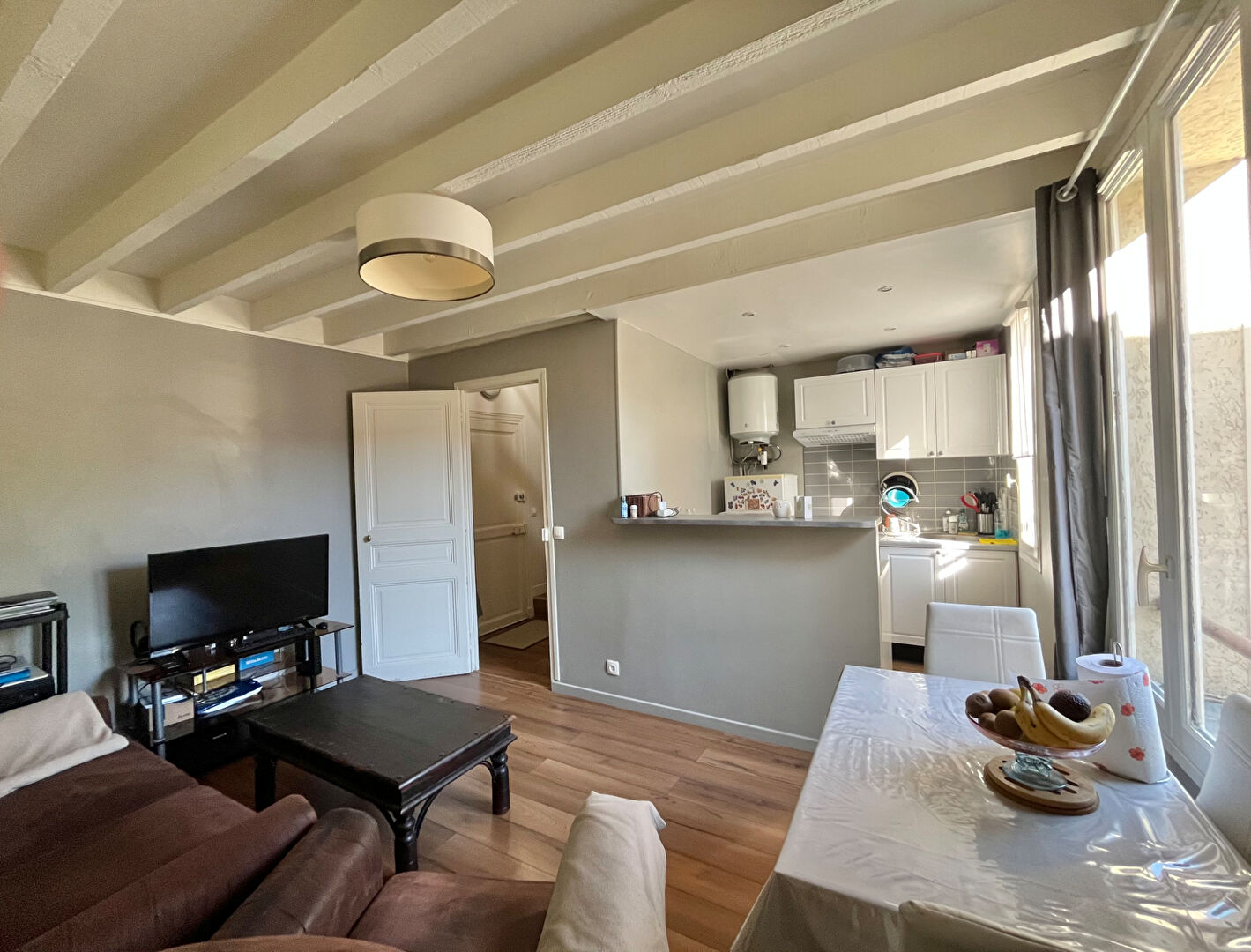 F2 duplex de 36m² au sol et 27m² Loi Carrez