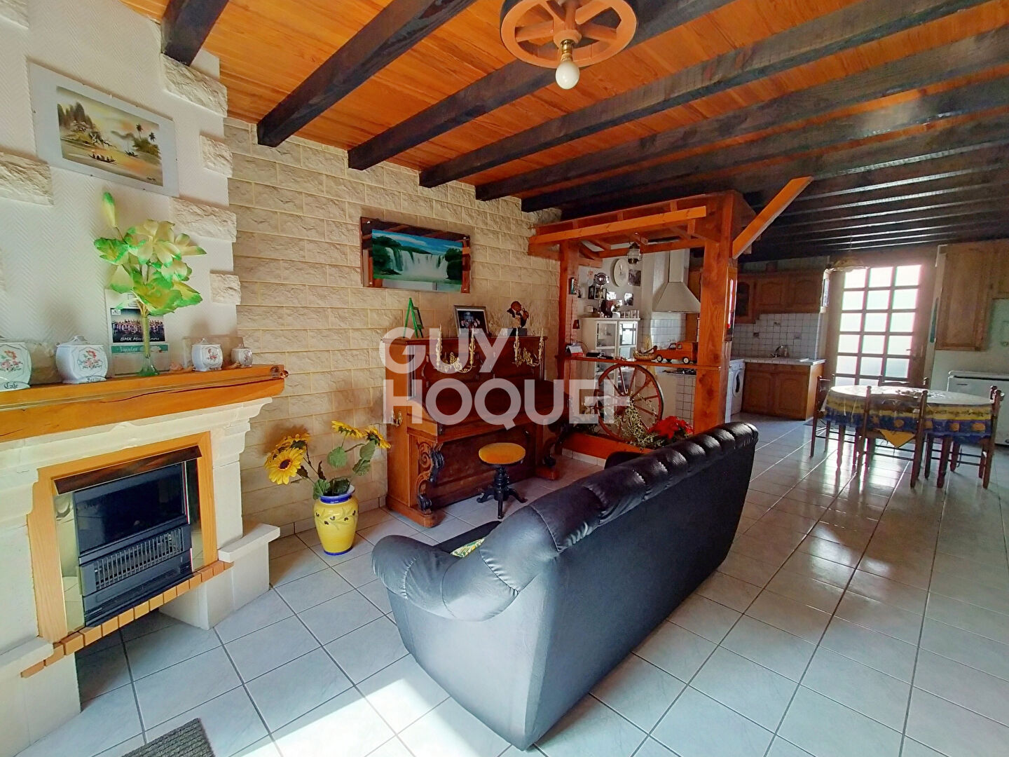 UNIEUX : appartement T3 en vente