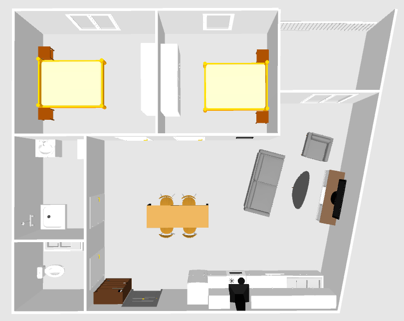 Appartement Bonson 3 pièce(s) 71.17 m2