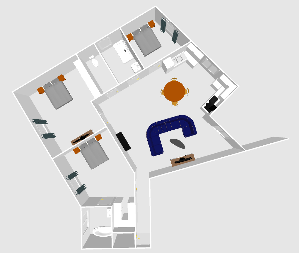 Appartement Bonson 4 pièce(s) 113.71 m2