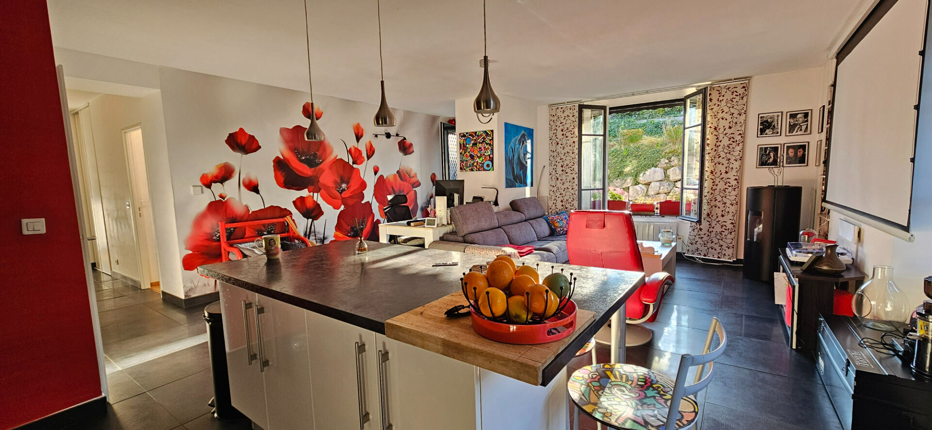 Appartement de charme 4 pièces avec terrasse, Colline des Pères, Saint-Étienne