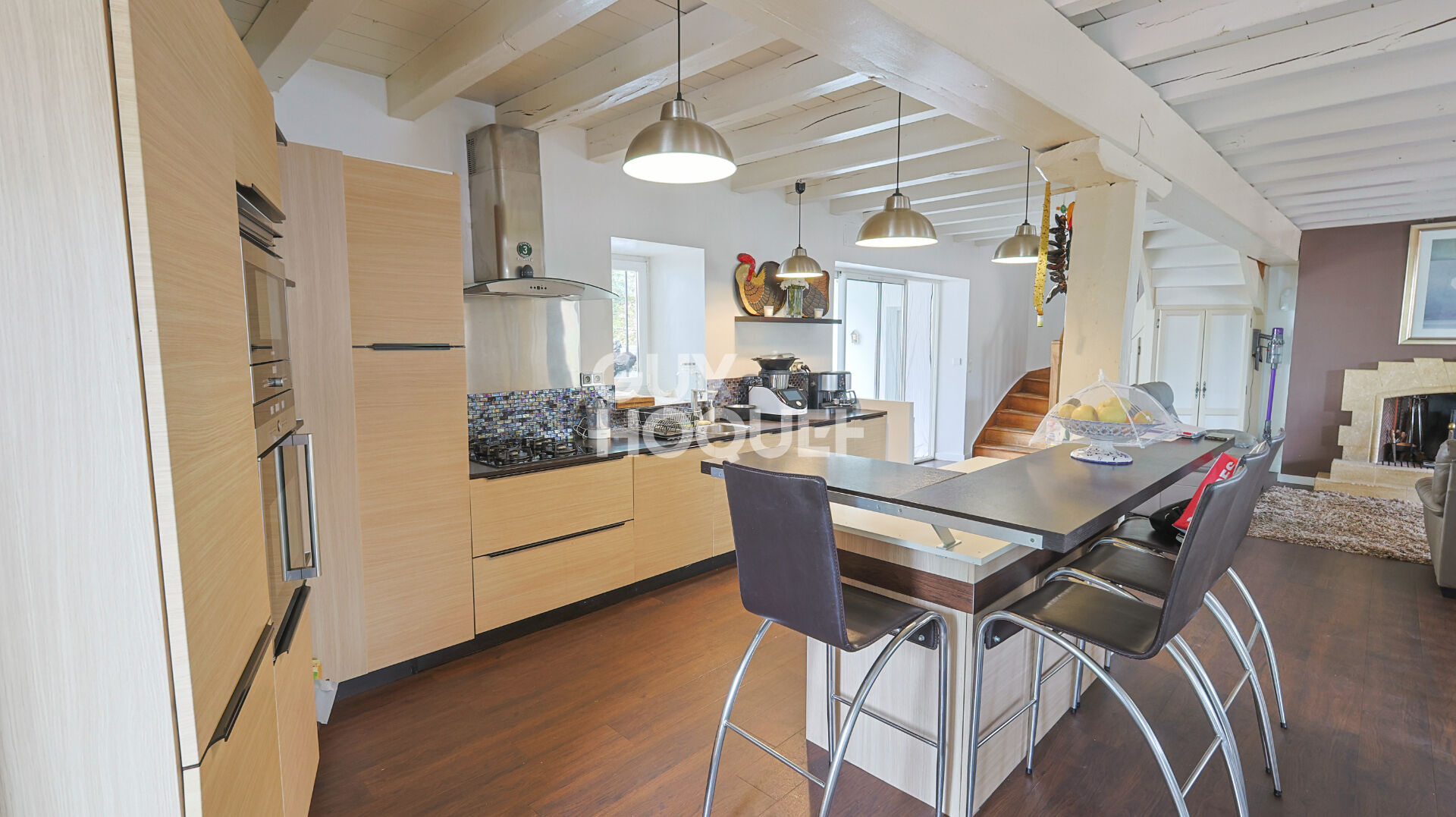 Maison quatre chambres et un studio