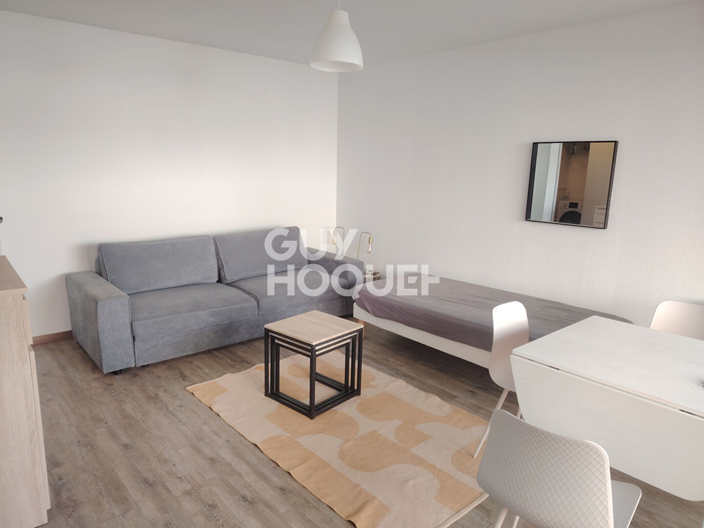 Studio meublé 27.59m² - Location à l'année - SAINT JEAN DE LUZ