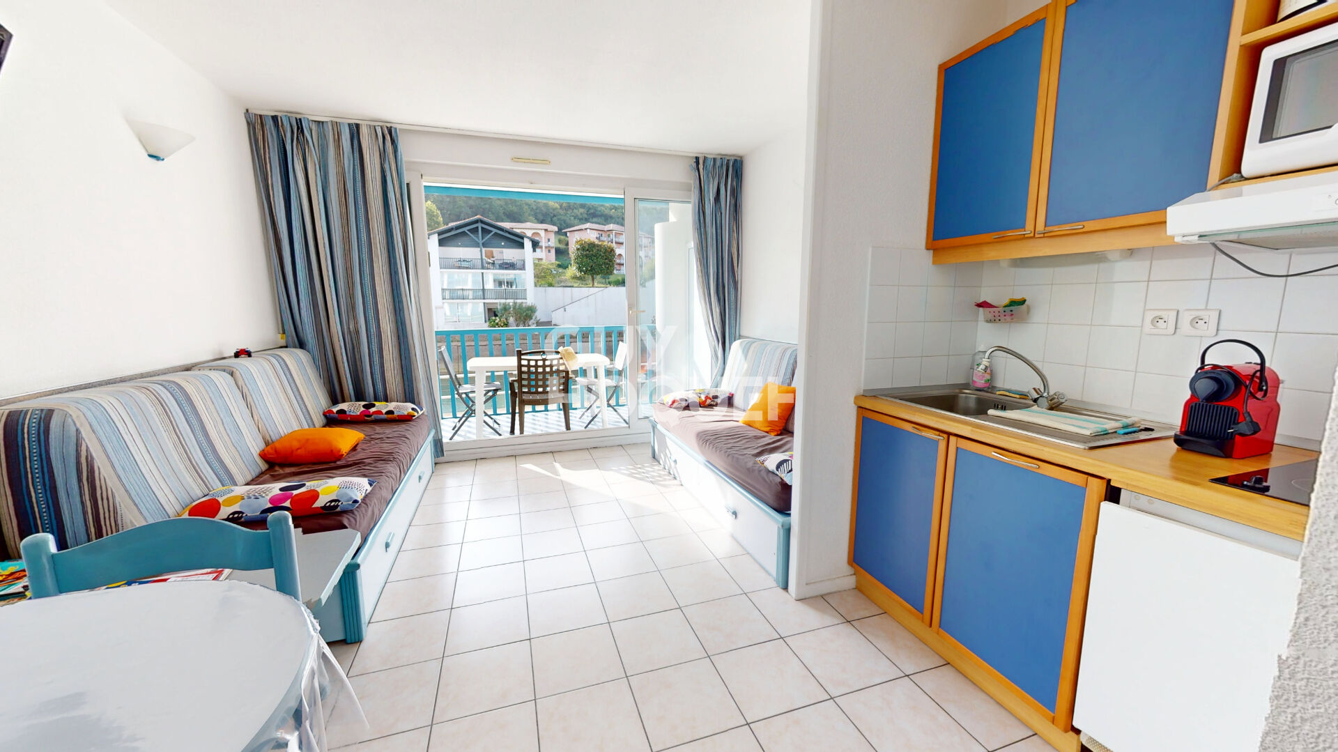 Appartement Urrugne  1 pièce(s) 32,21 m²