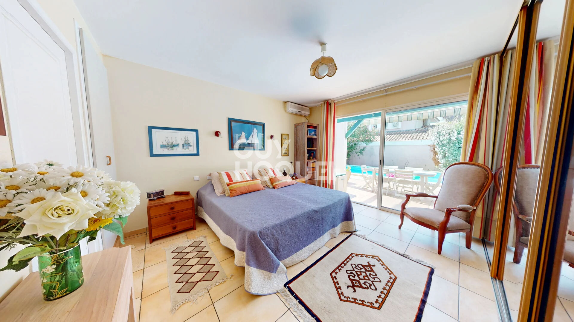 Villa de 184 m² située dans un quartier calme et huppé de Biarritz.