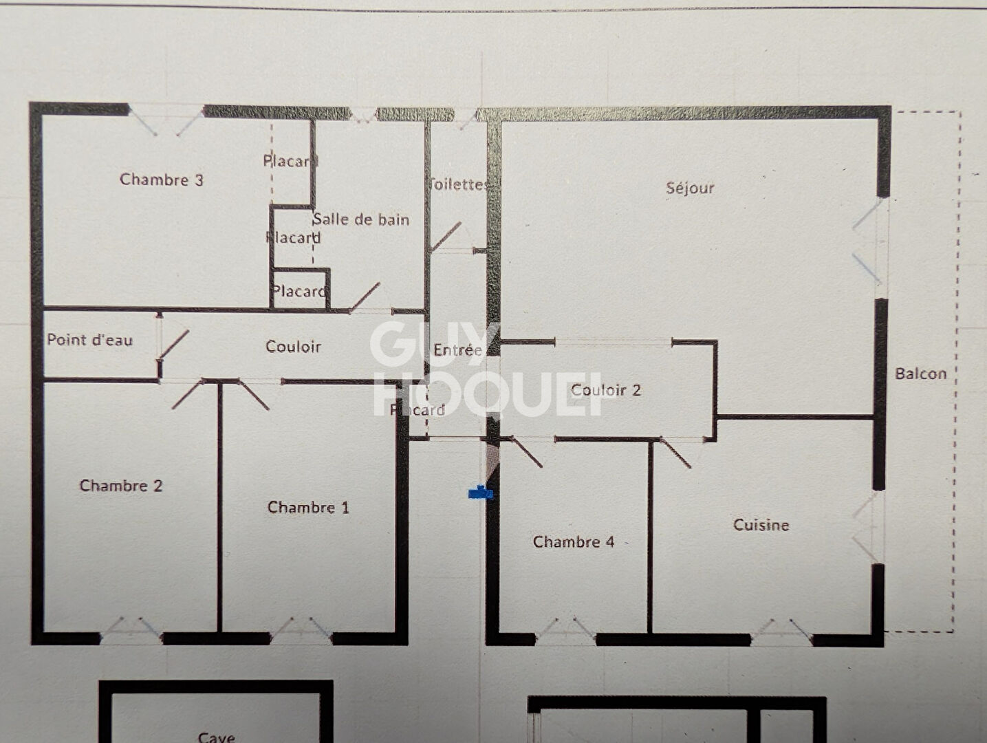 Kechiloa - Grand appartement traversant