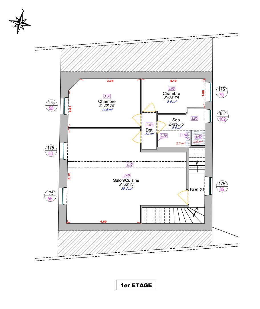 Appartement Biarritz 3 pièces 70 m2