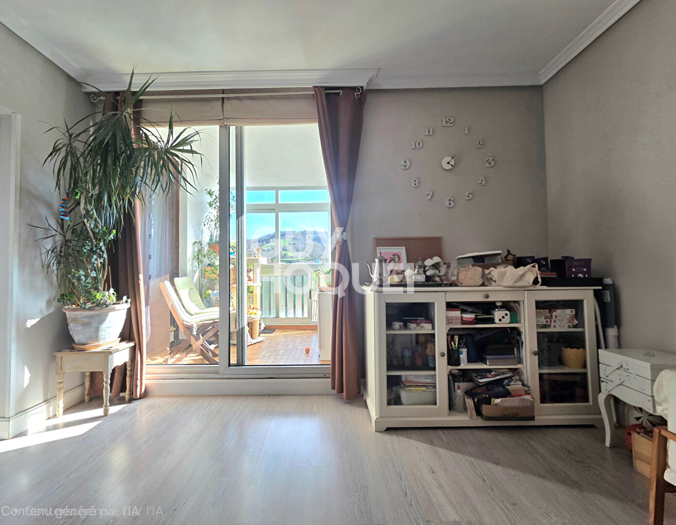 Appartement T3- traversant