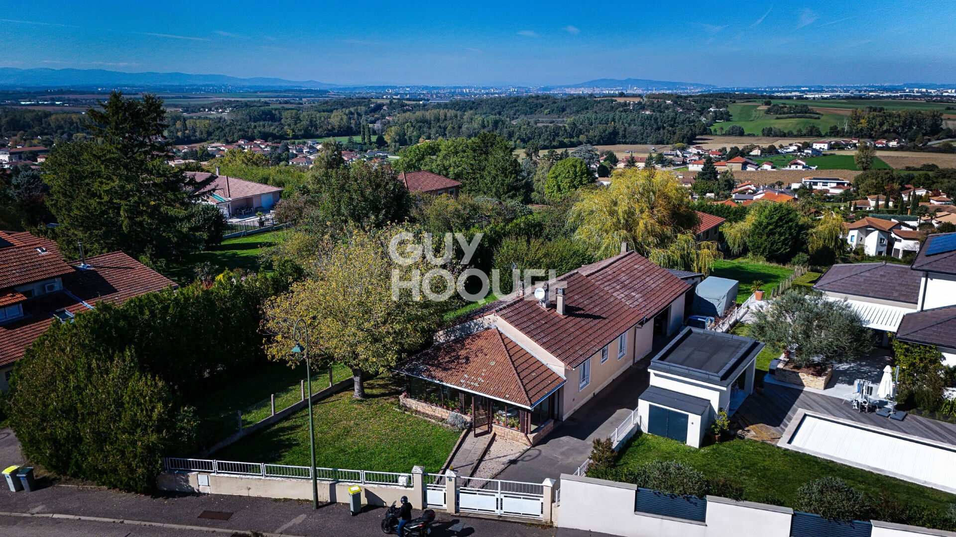 Maison Chaponnay avec vue spectaculaire