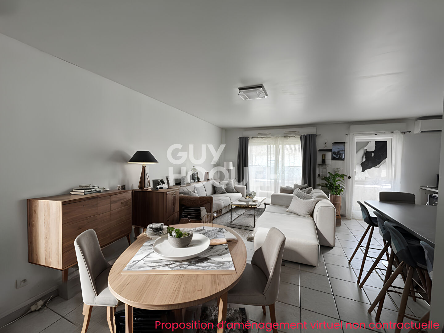 Appartement Septème 3 pièces 64.80 m2_REZ DE JARDIN