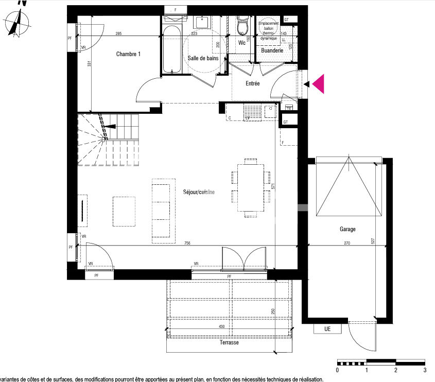 Villa indépendante 121 m² - 4 chambres