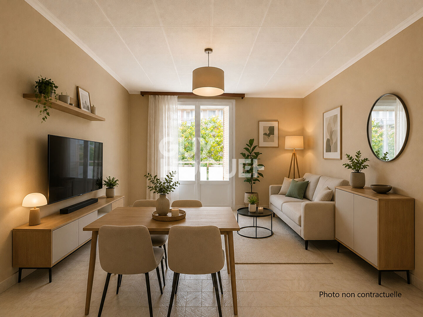 LYON 8 _Secteur Monplaisir / Grange Blanche_Appartement T3