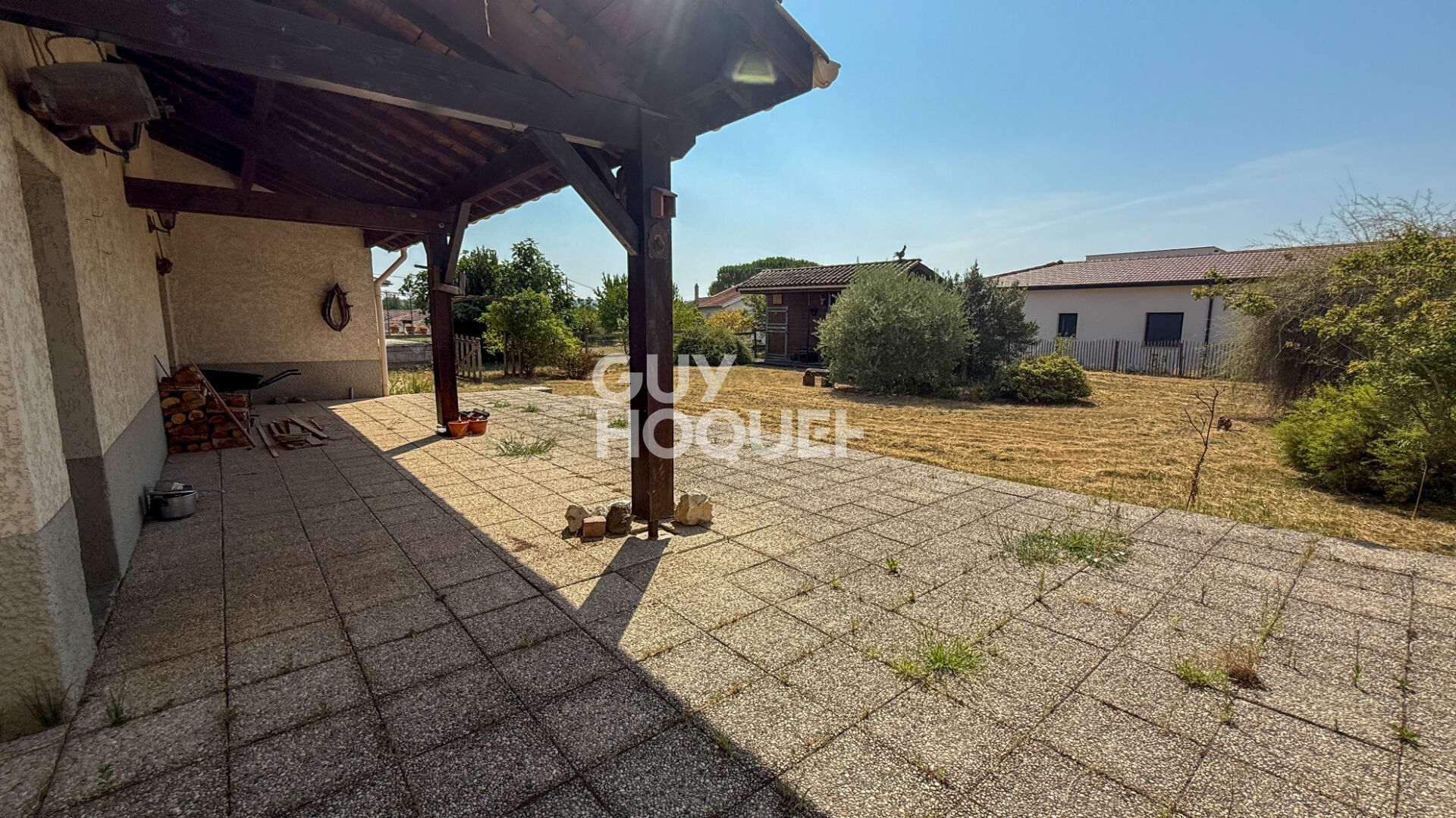 Terrain 505 m² avec bâtisse de 54 m²  fort potentiel !