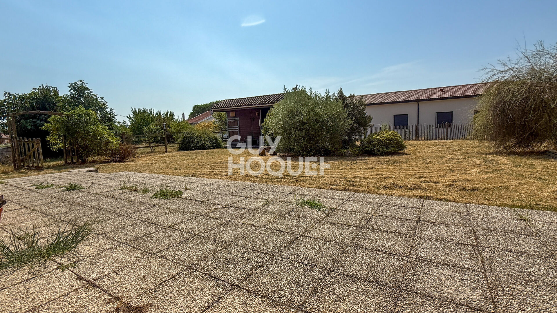Terrain 505 m² avec bâtisse de 54 m²  fort potentiel !