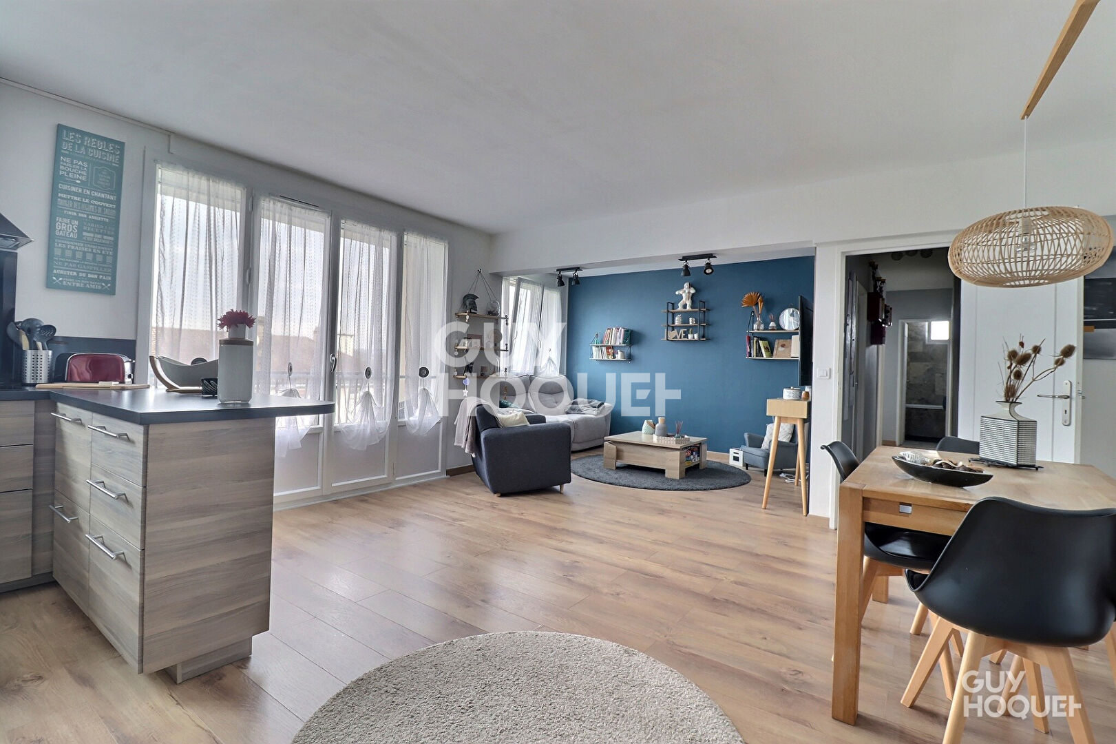 Appartement  4 pièces  68,25m2 EN PARFAIT ETAT