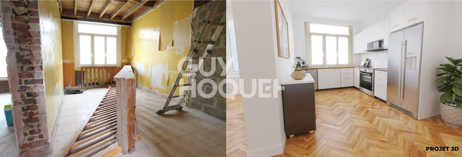 Blendecques, maison de ville à rénover