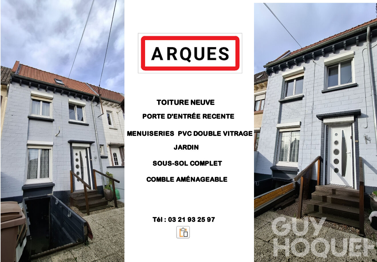 Maison à vendre à Arques - Référence RPN1149