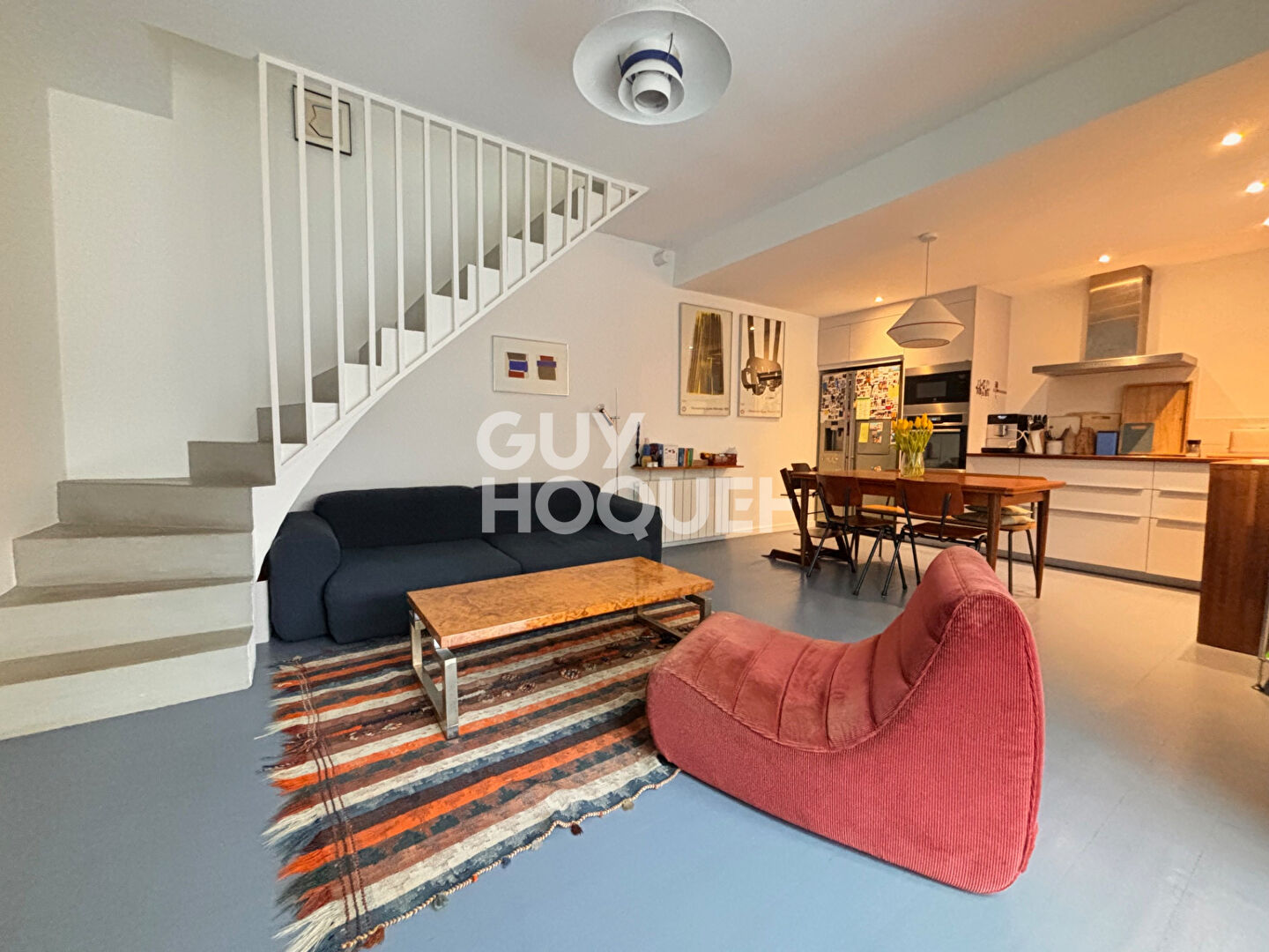 QUARTIER DEBAIN /PORTE DE CLIGNANCOURT Maison  4 pièces 95m2