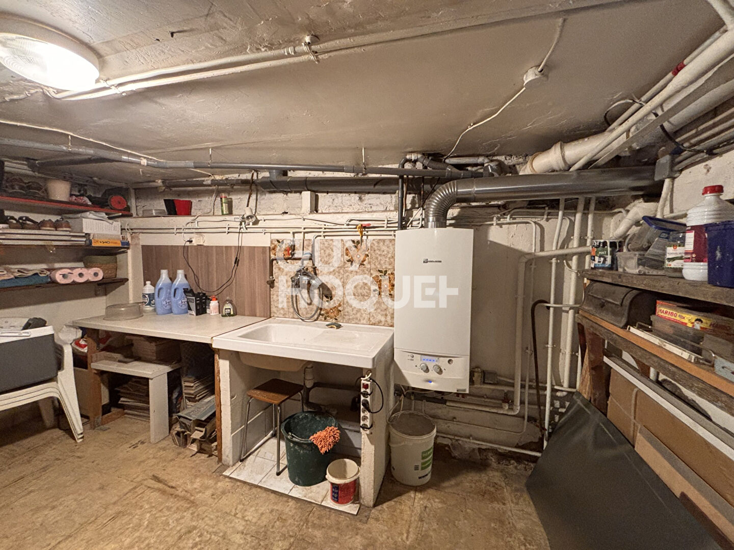 GODILLOT/BAUER - MAISON 97 M²  - 4 PIÈCES - COUR - SOUS-SOL - GARAGE