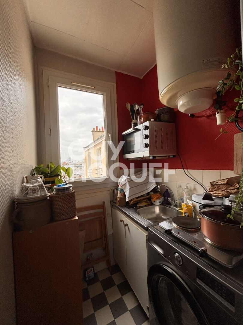 MAIRIE DE SAINT-OUEN - STUDIO - 20,16 M² - CAVE