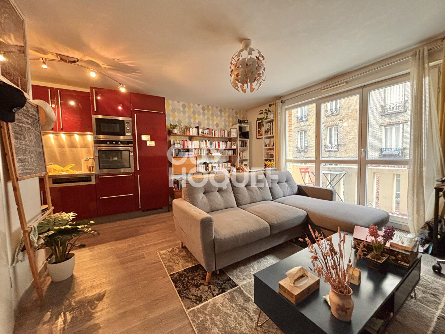 GARIBALDI / RER C - DUPLEX - 3 PIÈCES 63,53 M² - BALCON 2,90 M² - PARKING