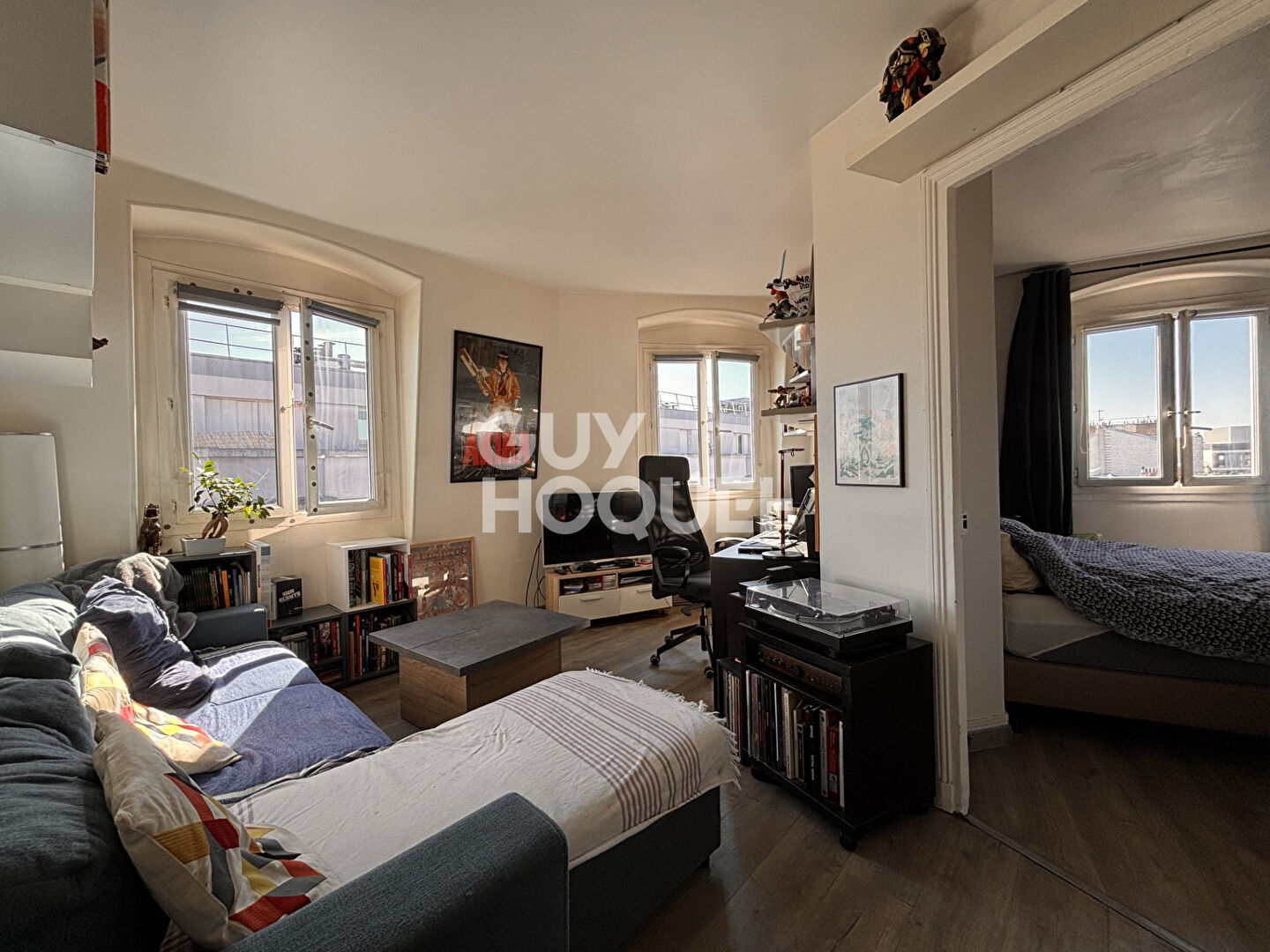 QUARTIER GODILLOT / BAUER - 2 PIÈCES 31,10 M² - DERNIER ÉTAGE