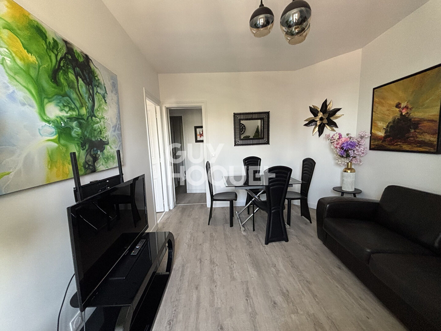 GARIBALDI / PORTE SAINT-OUEN - 2 PIÈCES 33,73 M² - CAVE