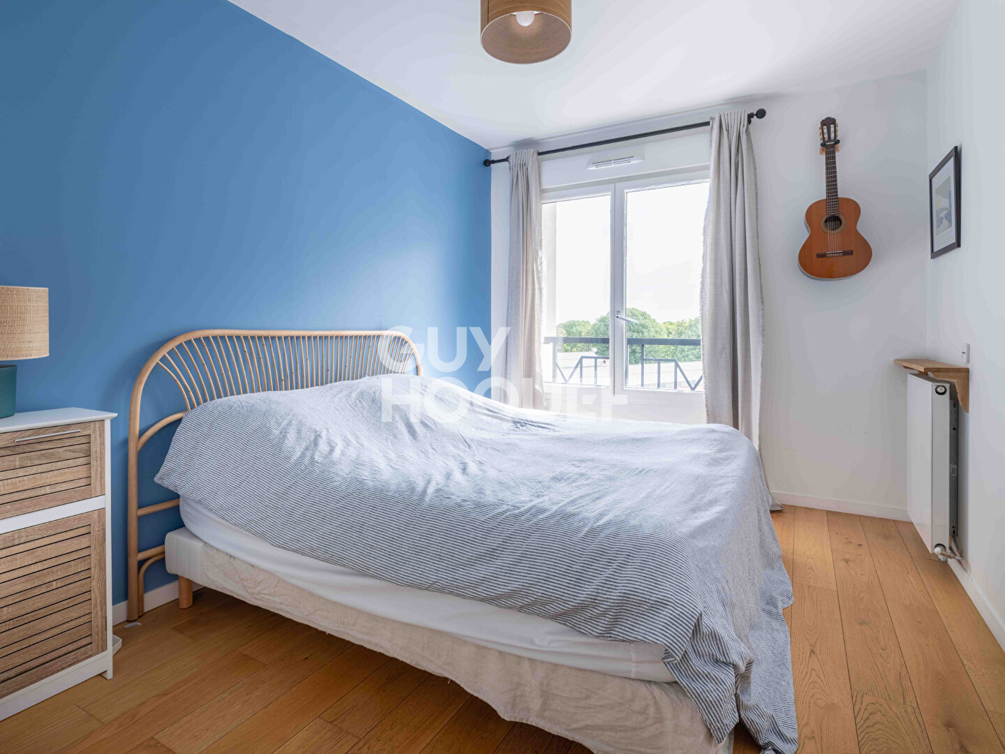 T3 lumineux avec balcon sans vis-à-vis et vue dégagée sur le Sacré-Coeur