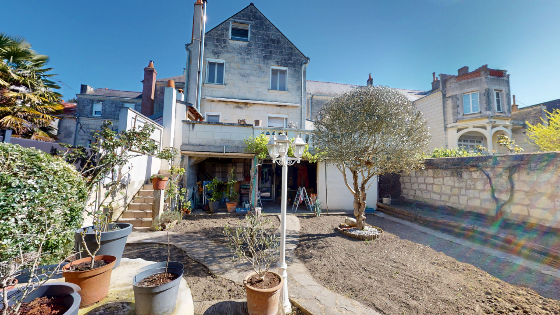 Maison ancienne rénovée vue Loire - 5mn Saumur