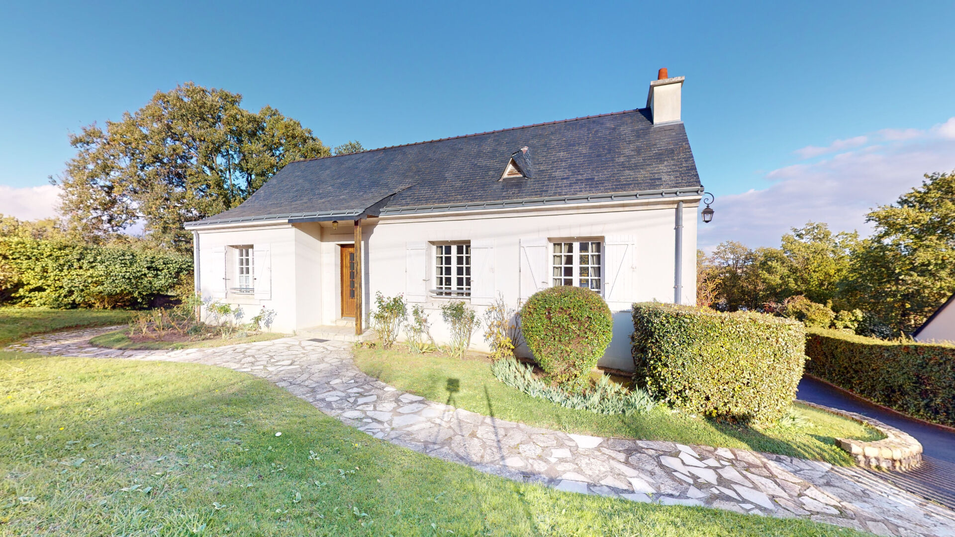 Maison de plain pied avec vue sur la vallée de la Loire