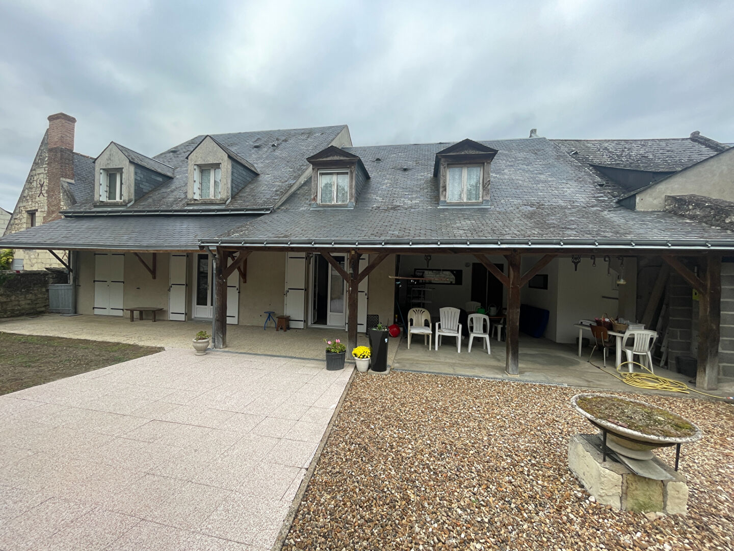 Grande maison à Candes-Saint-Martin - Référence 325