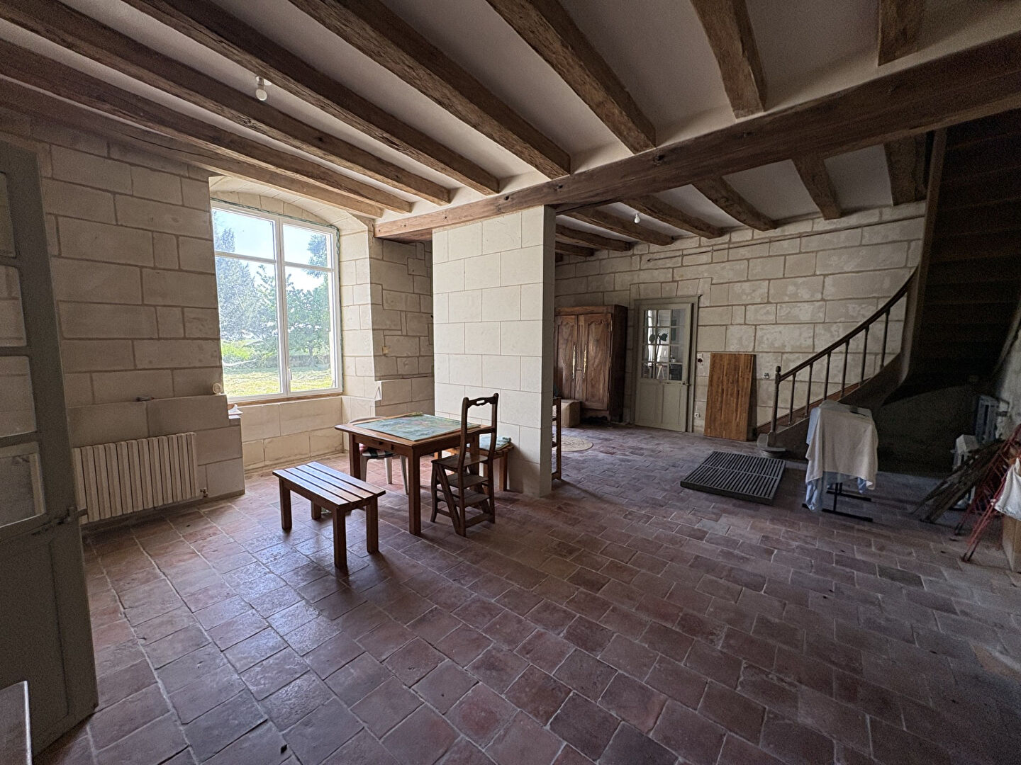 Maison de maître à rénover Saumur Sud 5 mn