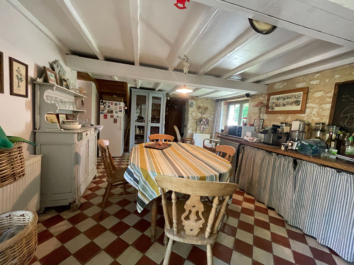 Charmante maison ancienne rénovée à vendre, calme et ensoleillée