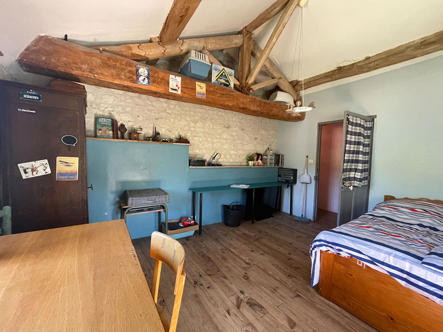 Charmante maison ancienne rénovée à vendre, calme et ensoleillée