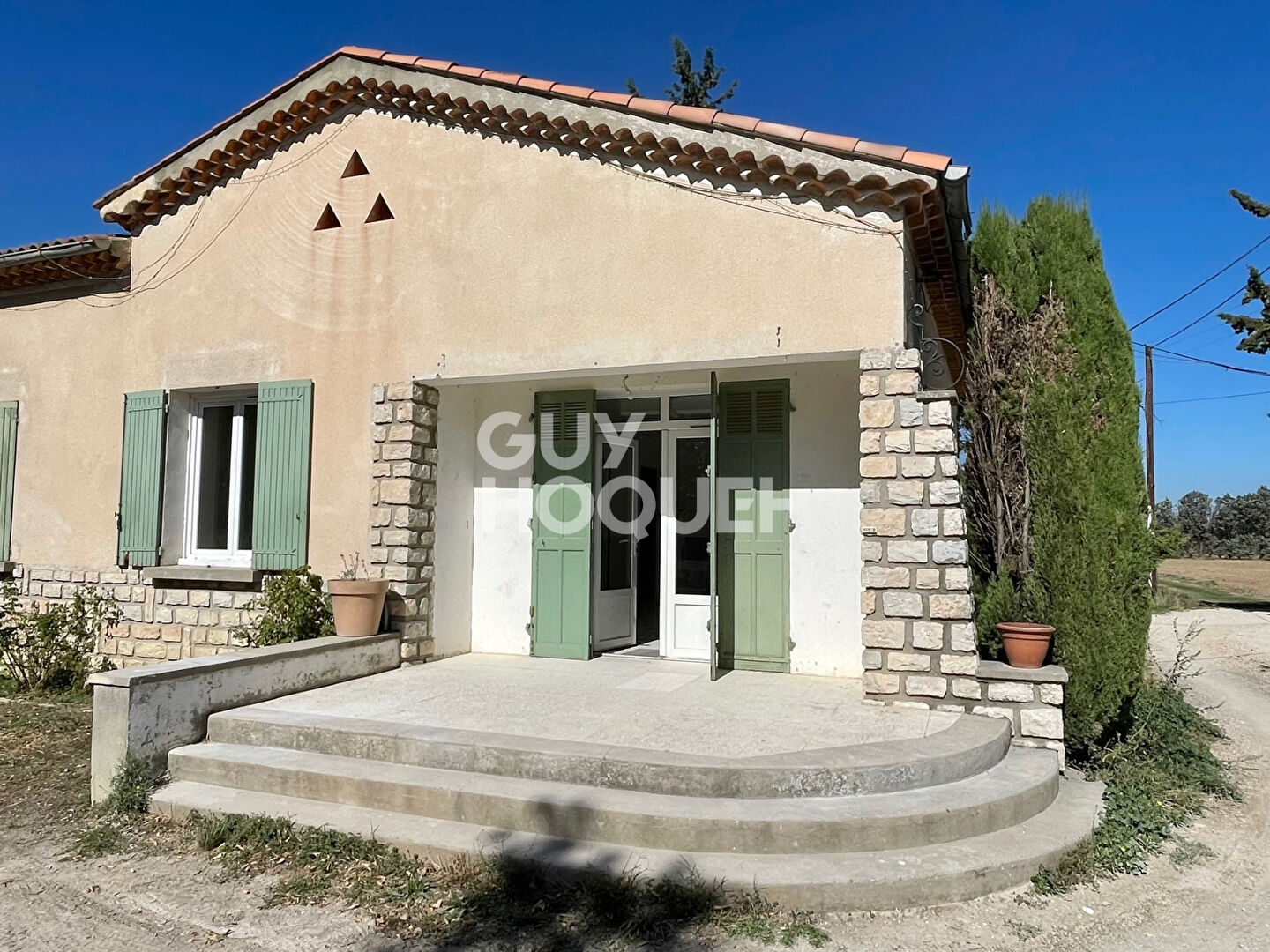 Maison T3 de plain pied en campagne avec parcelle de terrain
