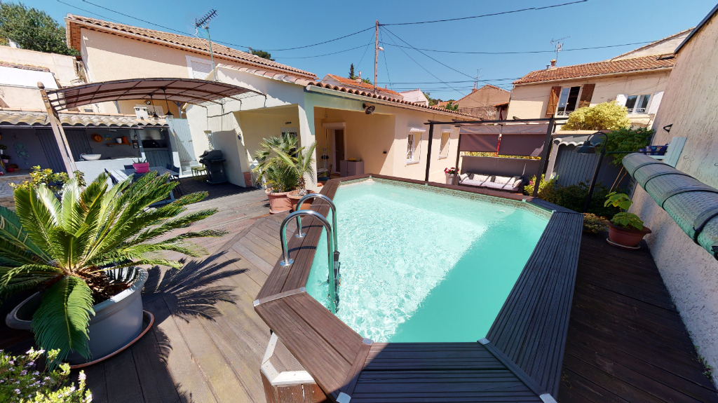 Vente d'une maison 3 pièces de plain pied à MARSEILLE 13015 limite Septèmes les Vallons