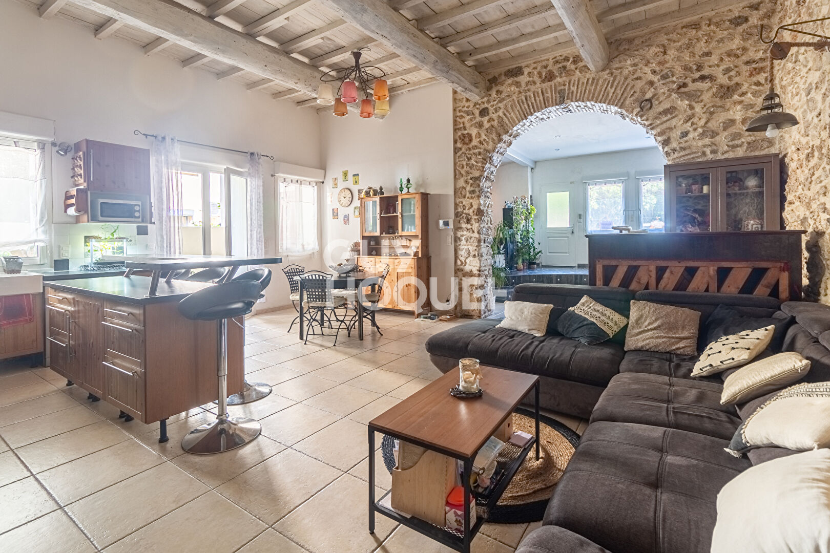 Maison de ville rénovée avec terrasses à Frontignan La Peyrade