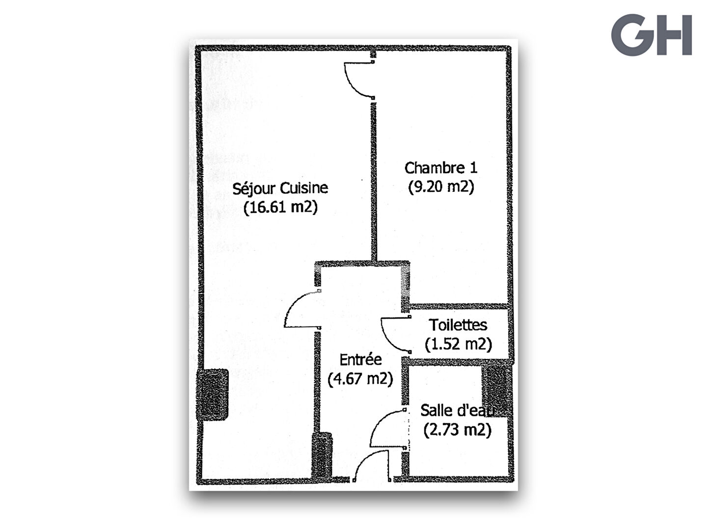 CHARMANT APPARTEMENT T2 (34.18 m²) A DAMMARIE-LES-LYS - L'Abbaye du Lys