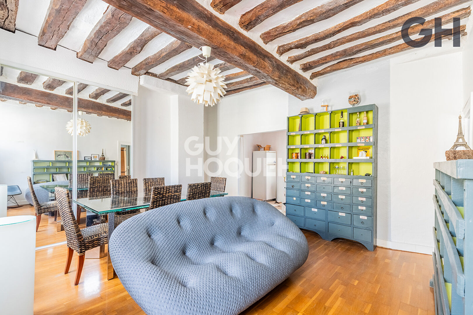 Charmant appartement 2 pièces (46m²) au coeur de Soisy-sur-Seine !