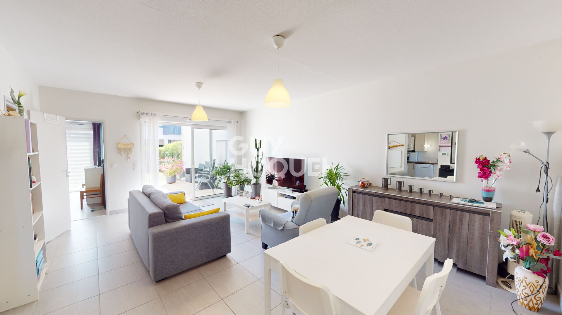 Appartement T2 + jardinet